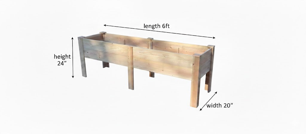 The Behemoth 6-Foot  (72"L x 18"W x 11"D) 24" Tall